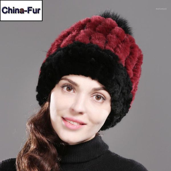 beanie/skull caps diy good stretch natural rex fur hat women winter warm knitted real big pompoms beanies cap1, Blue;gray
beanie/skull caps diy good stretch natural rex fur hat women winter warm knitted real big pompoms beanies cap1, Blue;gray