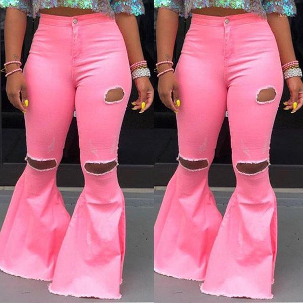skinny high waist ripped jeans women flare pants plus size denim fashion bell bottom ladies trousers pink yellow fall 20201, Blue
skinny high waist ripped jeans women flare pants plus size denim fashion bell bottom ladies trousers pink yellow fall 20201, Blue