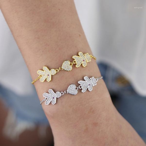 charm bracelets micro pave cz gold silver color fashion adorable jewelry lovely cute girl boy heart bracelet1, Golden;silver
charm bracelets micro pave cz gold silver color fashion adorable jewelry lovely cute girl boy heart bracelet1, Golden;silver