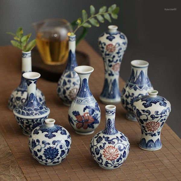 small vase for flowers home decor chinese blue and white porcelain ceramic vase home decoration terrarium decoracion hogar1
small vase for flowers home decor chinese blue and white porcelain ceramic vase home decoration terrarium decoracion hogar1
