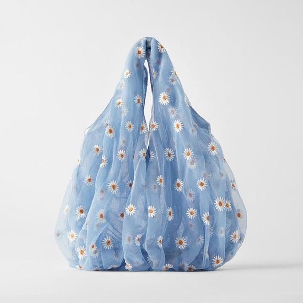 totes 2021 summer mesh embroidery small daisies women handbag cute shopping bag big tote flowers shoulder bags blue
totes 2021 summer mesh embroidery small daisies women handbag cute shopping bag big tote flowers shoulder bags blue