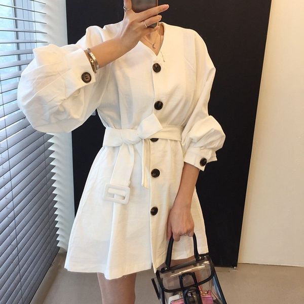 2021 new japanese and korean style women's new v-neck waist long-sleeved shirt long lantern sleeve dress plsu, Black;gray
2021 new japanese and korean style women's new v-neck waist long-sleeved shirt long lantern sleeve dress plsu, Black;gray