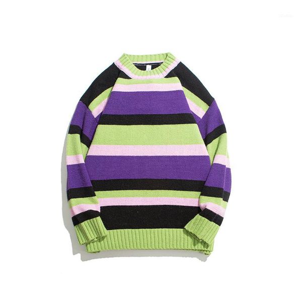 men's sweaters harajuku retro japanese striped oversize men and women pullover streetwear sweater knitted contrast color clothing1, White;black
men's sweaters harajuku retro japanese striped oversize men and women pullover streetwear sweater knitted contrast color clothing1, White;black