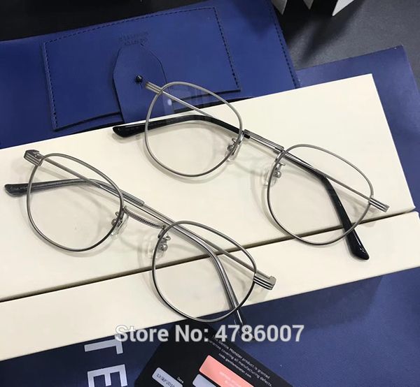 gentle brand retro glasses frame men women titanium pure hand-made eyeglasses frames women spectacles myopia screwless eyewear, White;black
gentle brand retro glasses frame men women titanium pure hand-made eyeglasses frames women spectacles myopia screwless eyewear, White;black