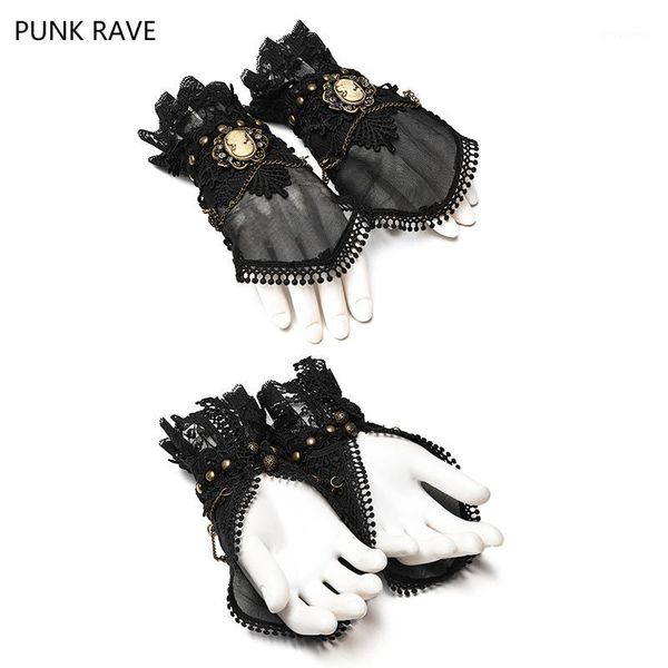 one pair punk rave fashion novelty lace mesh steampunk classic women gloves victorian ws2421, Blue;gray
one pair punk rave fashion novelty lace mesh steampunk classic women gloves victorian ws2421, Blue;gray