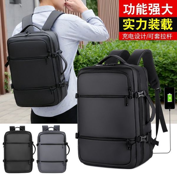 fashion wholesale custom big backpack waterproof double-layer lapbag outdoor travel mens casual backpack m180192
fashion wholesale custom big backpack waterproof double-layer lapbag outdoor travel mens casual backpack m180192