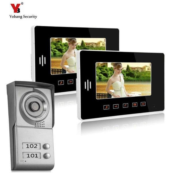 yobang security hip apartment doorbell 10"night vision home security door camera video door phone for villa intercom
yobang security hip apartment doorbell 10"night vision home security door camera video door phone for villa intercom