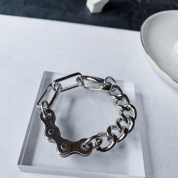 fashion metal cold wind wealth life tree couple titanium steel stitching design sense punk metal bracelet sale, Black
fashion metal cold wind wealth life tree couple titanium steel stitching design sense punk metal bracelet sale, Black