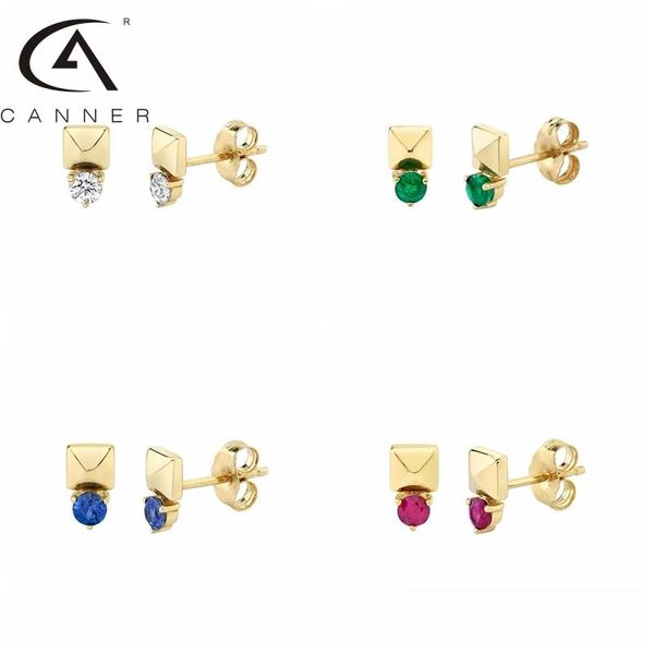 canner 925 silver earrings colorful zircon s925 sterling plata piercing stud ear ring mini women female pendientes ing, Golden;silver
canner 925 silver earrings colorful zircon s925 sterling plata piercing stud ear ring mini women female pendientes ing, Golden;silver
