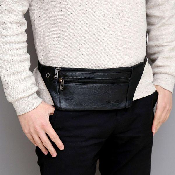 men pu leather belt bum waist phone pouch fanny pack crossbody shoulder sport zip bag c90e1
men pu leather belt bum waist phone pouch fanny pack crossbody shoulder sport zip bag c90e1