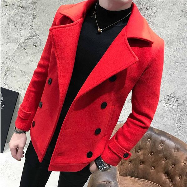 2020 new fashion men double-breasted solid color slim short woolen winter casual warm windbreaker coat size 5xl gubc
2020 new fashion men double-breasted solid color slim short woolen winter casual warm windbreaker coat size 5xl gubc