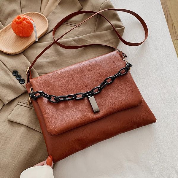 shoulder bags vintage chain designer pu leather crossbody for women 2021 winter women's trend handbags trending cross body bag
shoulder bags vintage chain designer pu leather crossbody for women 2021 winter women's trend handbags trending cross body bag