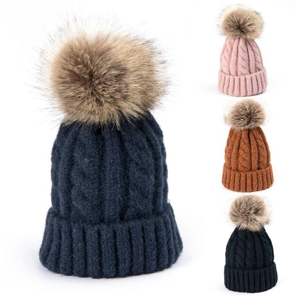beanie/skull caps fashion pompom hat women's winter buttoned hair ball warm parent-child thickening plus velvet fur pom baby kids, Blue;gray
beanie/skull caps fashion pompom hat women's winter buttoned hair ball warm parent-child thickening plus velvet fur pom baby kids, Blue;gray