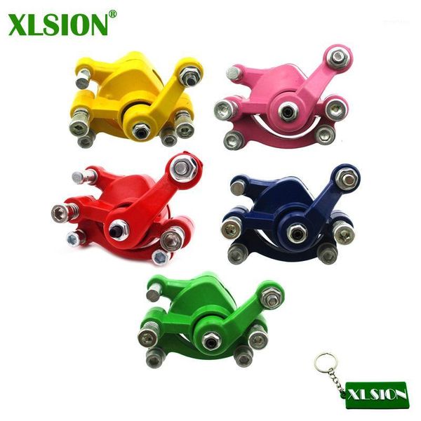 xlsion front disc brake caliper for 43cc 47cc 49cc pocket bike mini dirt bike gas scooter1