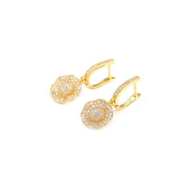 hoop & huggie irregular design wedding drop earrings for women gold color cz earings oorbellen fine jewelry, Golden;silver
hoop & huggie irregular design wedding drop earrings for women gold color cz earings oorbellen fine jewelry, Golden;silver