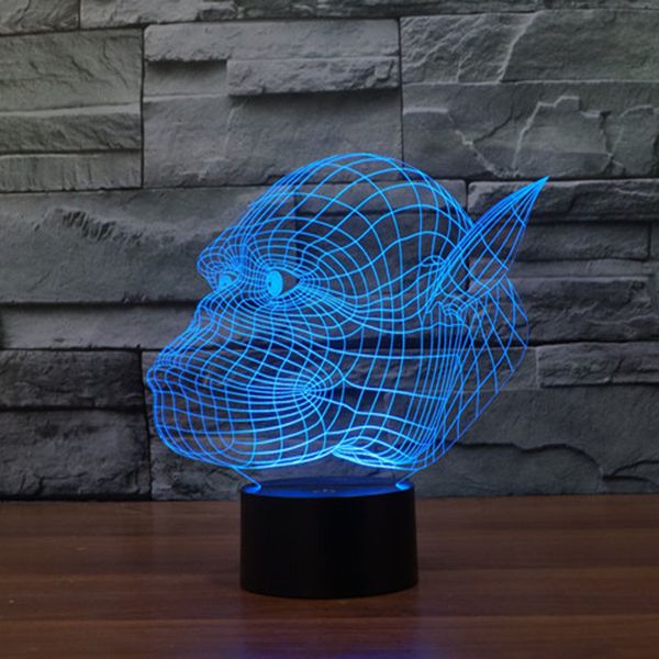 2021 new amazing magical optical illusion 3d led night gorilla animal shape usb table light novelty lighting lamp atmosphere lights ahzd
2021 new amazing magical optical illusion 3d led night gorilla animal shape usb table light novelty lighting lamp atmosphere lights ahzd