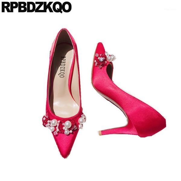 pearl satin rhinestone diamond high heels white bridal pointed toe ivory shoes wedding 3 inch red crystal ladies stiletto pumps1, Black
pearl satin rhinestone diamond high heels white bridal pointed toe ivory shoes wedding 3 inch red crystal ladies stiletto pumps1, Black