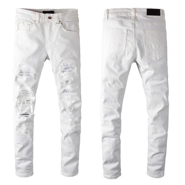 mens jeans classic hip hop pants stylist a jeans distressed ripped biker jean slim fit motorcycle new arrivals new fashion men pants, Blue
mens jeans classic hip hop pants stylist a jeans distressed ripped biker jean slim fit motorcycle new arrivals new fashion men pants, Blue