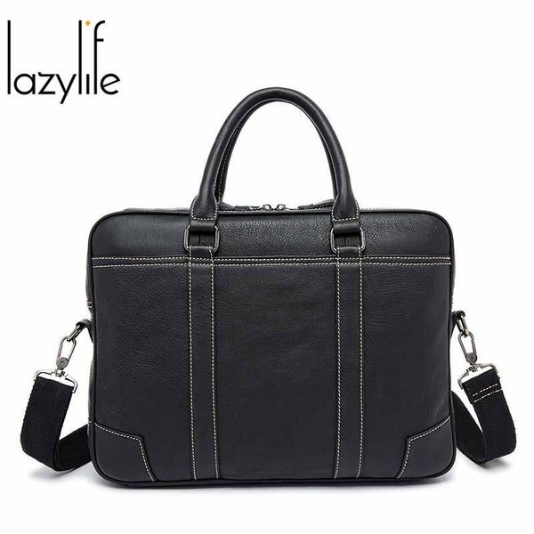 lazylife genuine leather men's briefcase business computer bag fashion messenger bags man shoulder bag postman male handba
lazylife genuine leather men's briefcase business computer bag fashion messenger bags man shoulder bag postman male handba