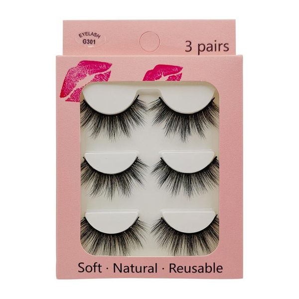 новые 3 пар накладные ресницы макияж ресниц натуральные норковые ресницы ручной работы драматические ресницы для глаз для макияжа maquiagem
новые 3 пар накладные ресницы макияж ресниц натуральные норковые ресницы ручной работы драматические ресницы для глаз для макияжа maquiagem