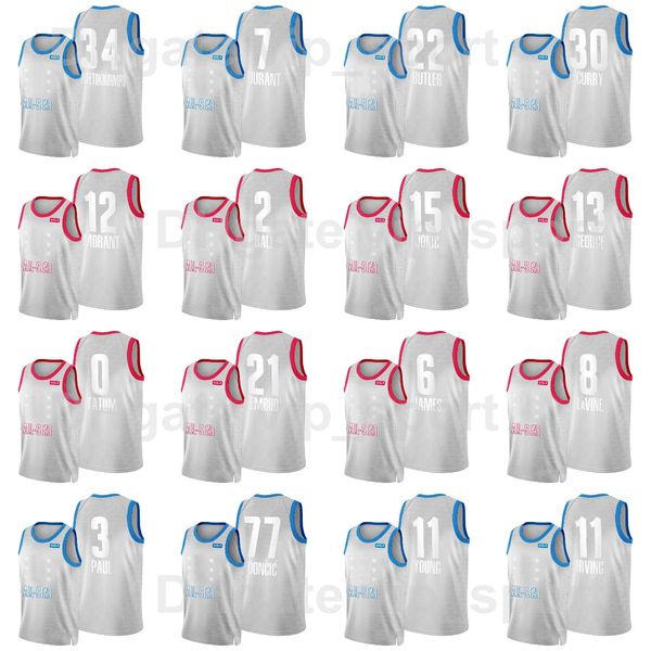 print basketball 2022 all-star trae young jersey 11 jimmy butler 22 luka doncic 77 chris paul 3 stephen curry 30 james harden 13 joel embiid, Black;red
print basketball 2022 all-star trae young jersey 11 jimmy butler 22 luka doncic 77 chris paul 3 stephen curry 30 james harden 13 joel embiid, Black;red