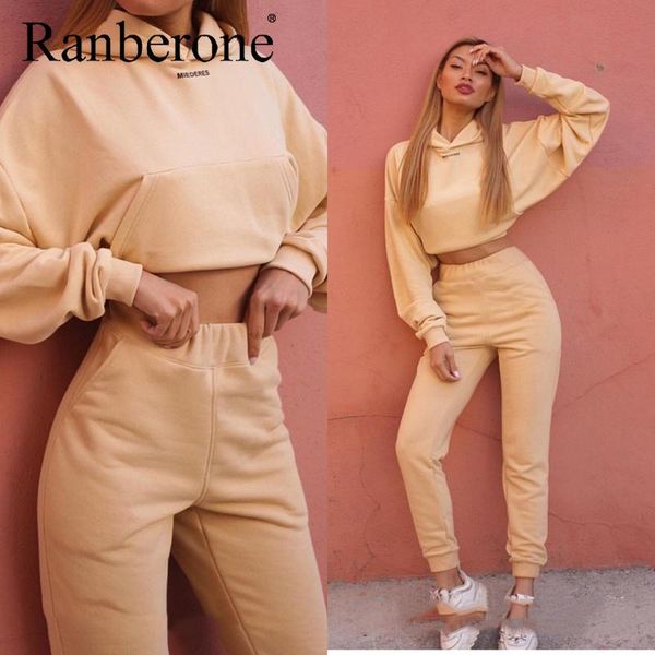 ranberone women tracksuit pullovers hoodies sweatshirt 2020 solid set casual loose jumper pullover and long trousers new, White;black
ranberone women tracksuit pullovers hoodies sweatshirt 2020 solid set casual loose jumper pullover and long trousers new, White;black