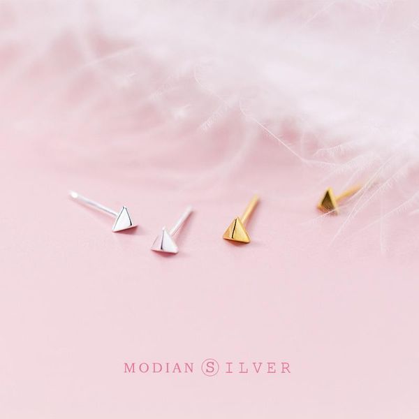 stud modian style simple tiny 925 sterling silver gold color earrings for women party jewelry, Golden;silver
stud modian style simple tiny 925 sterling silver gold color earrings for women party jewelry, Golden;silver