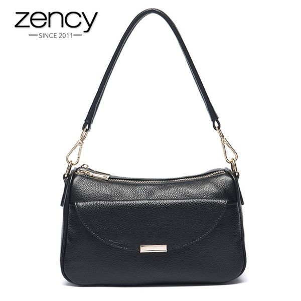 zency women shoulder bag 100% genuine leather fashion autumn white small bag lady messenger crossbody purse simple black handbag
zency women shoulder bag 100% genuine leather fashion autumn white small bag lady messenger crossbody purse simple black handbag