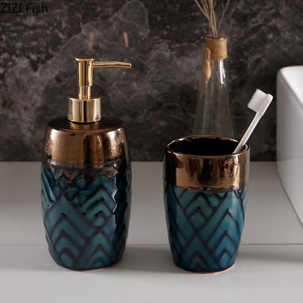 bath accessory set retro ceramic bathroom kit soap dispenser, mouthwash cup, toothbrush holder wash home accessories lotion bottle
bath accessory set retro ceramic bathroom kit soap dispenser, mouthwash cup, toothbrush holder wash home accessories lotion bottle
