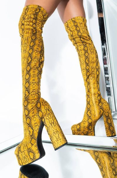 fashion winter snakeskin women's thigh high heels boots autumn overknee boots ladies platform high heels party womens shoes1, Black
fashion winter snakeskin women's thigh high heels boots autumn overknee boots ladies platform high heels party womens shoes1, Black