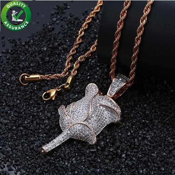 iced out chains hip hop bling rose flower pendant mens necklace luxury designer jewelry women necklaces diamond pandora style charms wedding, Silver
iced out chains hip hop bling rose flower pendant mens necklace luxury designer jewelry women necklaces diamond pandora style charms wedding, Silver