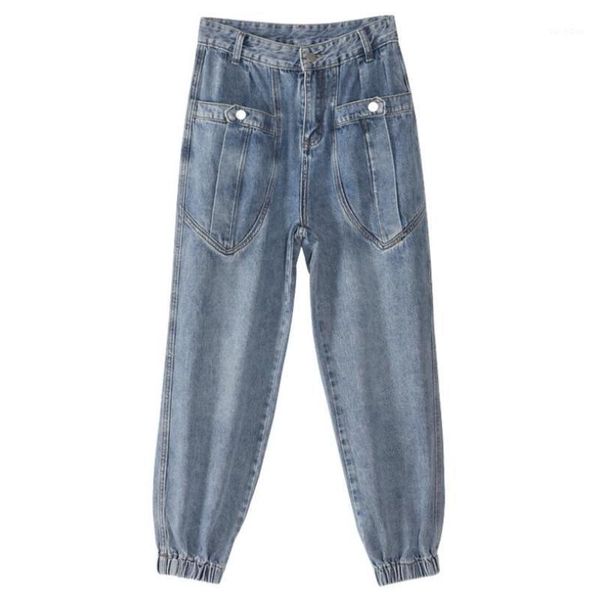 2020 spring autumn loose blue jeans woman plus size stretch high waist jeans ladies women cargo pants mujer p4281
2020 spring autumn loose blue jeans woman plus size stretch high waist jeans ladies women cargo pants mujer p4281