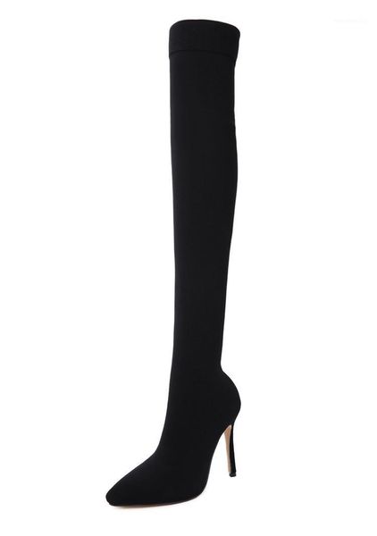 boots women's slimming winter over-the-knee 2021 pointed stretch cloth stiletto heel long fashion socks for women1, Black
boots women's slimming winter over-the-knee 2021 pointed stretch cloth stiletto heel long fashion socks for women1, Black