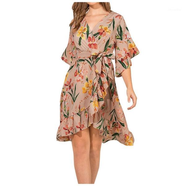 2020 new bohemian print dress fashion women's clothes vestidos casual v-neck loose-fitting dresses lotus-leaf print dress #lr41, Black;gray
2020 new bohemian print dress fashion women's clothes vestidos casual v-neck loose-fitting dresses lotus-leaf print dress #lr41, Black;gray
