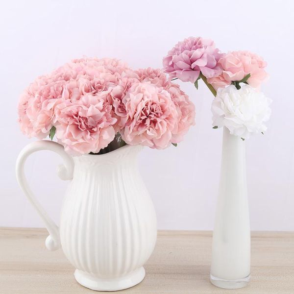 decorative flowers & wreaths 2pcs peony silk artificial white bouquet decoration for bride wedding table pink fake hydrangea flower1
decorative flowers & wreaths 2pcs peony silk artificial white bouquet decoration for bride wedding table pink fake hydrangea flower1