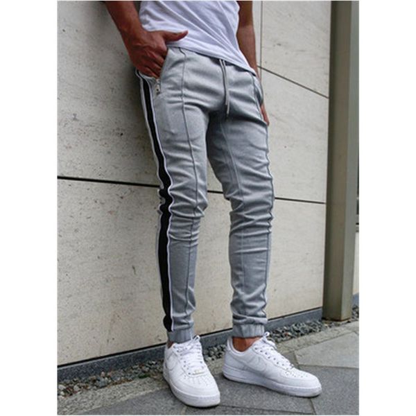 mens colorblocked skinny sweatpants fashion occident trend hip hop high street sports pencil pants spring male skateboard casual trousers, Black
mens colorblocked skinny sweatpants fashion occident trend hip hop high street sports pencil pants spring male skateboard casual trousers, Black