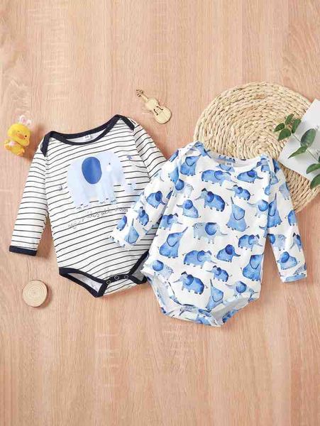 baby 2pcs striped and cartoon graphic bodysuit she, Blue
baby 2pcs striped and cartoon graphic bodysuit she, Blue