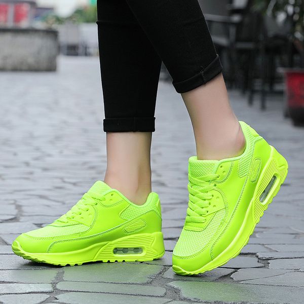 fashion neon green sneakers man thick sole lace up athletic trainer cushioning outdoor fitness sport gym walking shoes 210322, Black;white
fashion neon green sneakers man thick sole lace up athletic trainer cushioning outdoor fitness sport gym walking shoes 210322, Black;white
