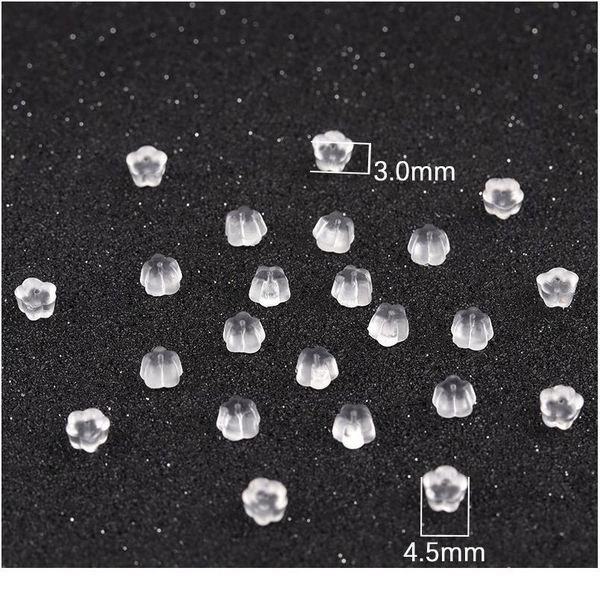 100pcs flower rubber earring back sile ear plug blocked caps earrings back sers diy jewelry findings making w jllrpj, White
100pcs flower rubber earring back sile ear plug blocked caps earrings back sers diy jewelry findings making w jllrpj, White
