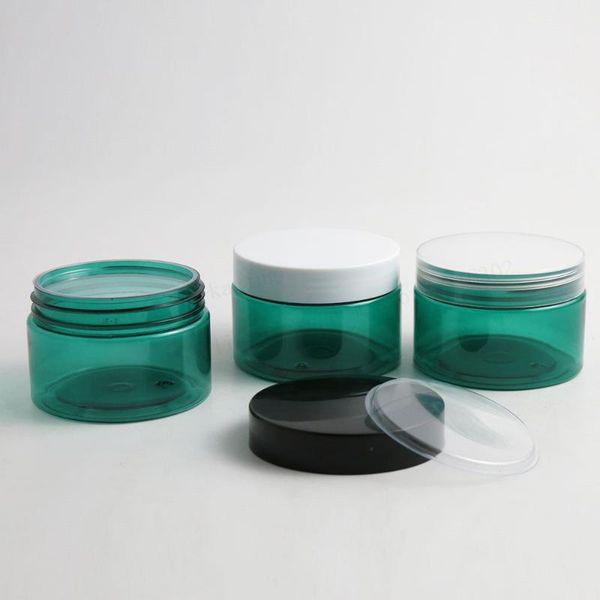 20 x 120g 4oz travel empty turquoise blue cream jar with black white clear lids 120cc make up cosmetic packaging
20 x 120g 4oz travel empty turquoise blue cream jar with black white clear lids 120cc make up cosmetic packaging