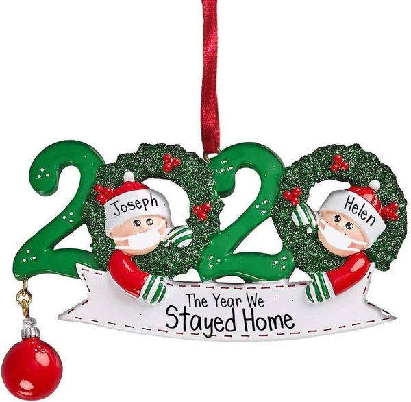 diy ornaments quarantine greetings pandemic family party fashiona549social distancing christmas tree pendant accessories
diy ornaments quarantine greetings pandemic family party fashiona549social distancing christmas tree pendant accessories