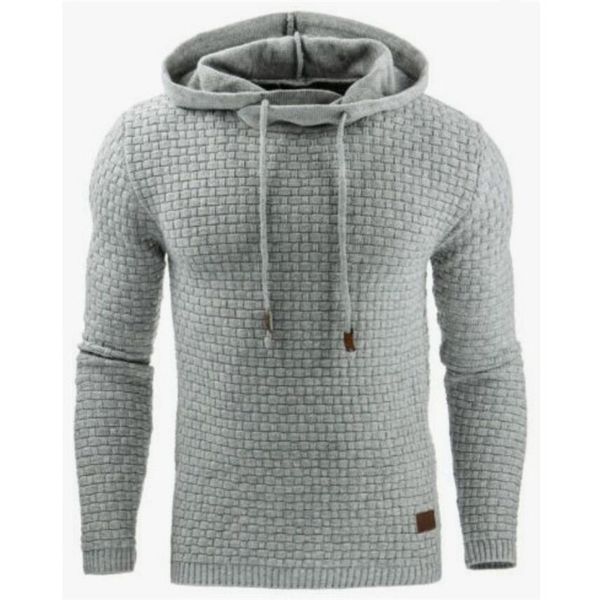 new autumn men's jacquard fleece hoodie slim hooded sweatshirts mens pullover coats male casual sportswear streetwear 201112, Black
new autumn men's jacquard fleece hoodie slim hooded sweatshirts mens pullover coats male casual sportswear streetwear 201112, Black