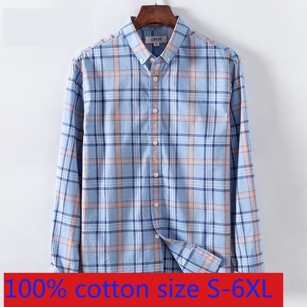 new arrival fashion 100% cotton men long sleeve large casual shirts plaid mens plus size s -xl 2xl 3xl 4xl 5xl 6xl, White;black
new arrival fashion 100% cotton men long sleeve large casual shirts plaid mens plus size s -xl 2xl 3xl 4xl 5xl 6xl, White;black