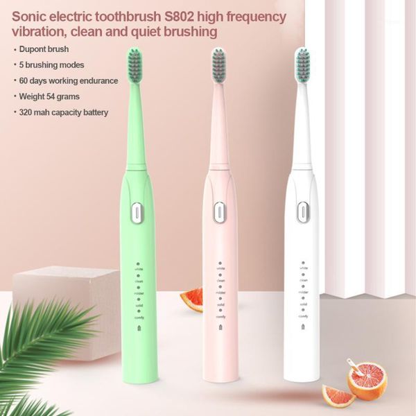ultrasound electric toothbrush + 2 replacement toothbrush heads low noise timing 5 modes adjustable waterproof1
ultrasound electric toothbrush + 2 replacement toothbrush heads low noise timing 5 modes adjustable waterproof1