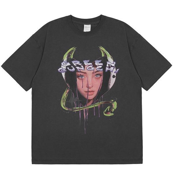 t-shirt harajuku y2k 100% cotton streetwear aesthetic kawaii goth printed 2021 new women's t-shirts e8cu, White
t-shirt harajuku y2k 100% cotton streetwear aesthetic kawaii goth printed 2021 new women's t-shirts e8cu, White