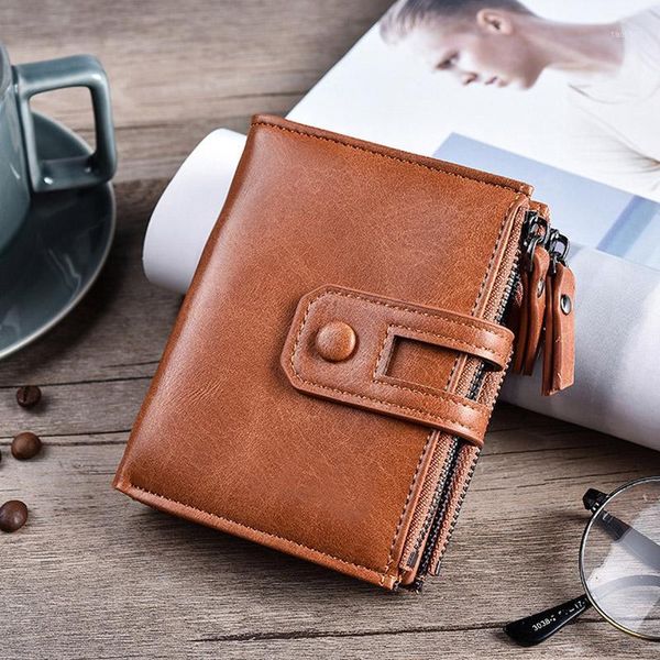 men pu leather wallet purse with double zipper design for bank cards money new1, Red;black
men pu leather wallet purse with double zipper design for bank cards money new1, Red;black