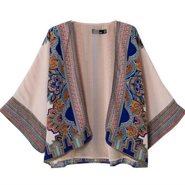 women's jackets 2021 women fashion summer style retro printing loose kimono jacket shawl cardigan sun protection clothing jk363, Black;brown
women's jackets 2021 women fashion summer style retro printing loose kimono jacket shawl cardigan sun protection clothing jk363, Black;brown