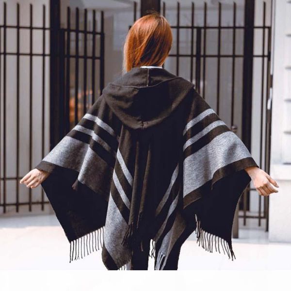 fashion womens poncho wraps hooded cape coats cardigan batwing pashmina shawl scarves ladies winter cloak coats tassel outwear, Blue;gray
fashion womens poncho wraps hooded cape coats cardigan batwing pashmina shawl scarves ladies winter cloak coats tassel outwear, Blue;gray