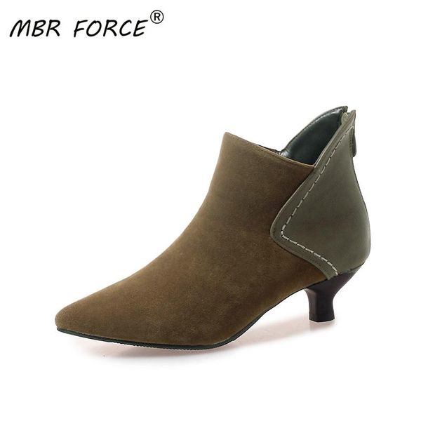 mbr force новых женщины замши лодыжка загрузка mid шпильки пятка side острого нос партия работа на открытом воздухе обувь fine каблука моды, Black
mbr force новых женщины замши лодыжка загрузка mid шпильки пятка side острого нос партия работа на открытом воздухе обувь fine каблука моды, Black