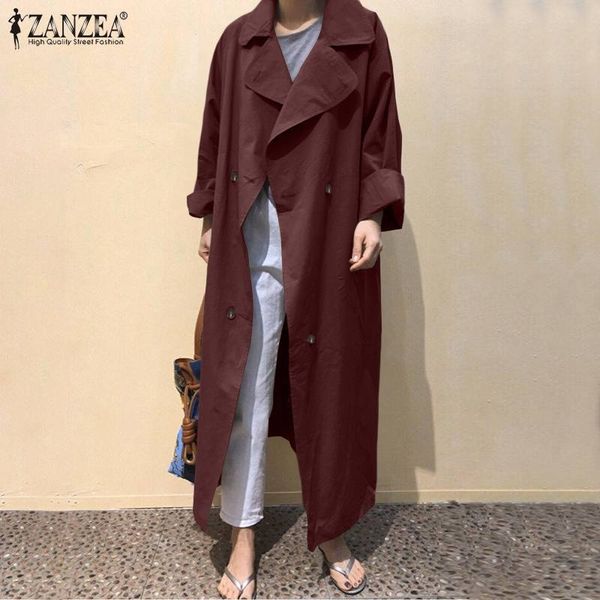 elegant women's maxi trench zanzea 2020 casual jackets solid lapel double breasted overcoats female long sleeve coats oversized q1107, Tan;black
elegant women's maxi trench zanzea 2020 casual jackets solid lapel double breasted overcoats female long sleeve coats oversized q1107, Tan;black
